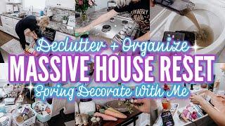 2023 MASSIVE House Reset| Extreme Cleaning Motivation-Declutter and Organize-Jessi Christine