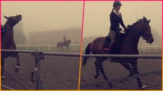 EXCLUSIVE Rider slams Charlotte Dujardin as she releases new video of Team GB star calling horse