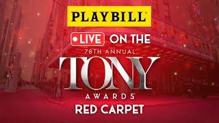 Join Playbill Live on the 2025 Tony Awards Red Carpet!