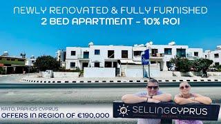 2 bedroom apartment in Paphos, Cyprus.