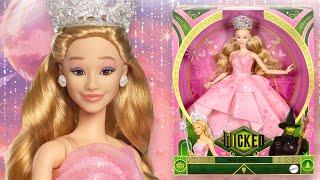 WICKED Glinda Deluxe doll by Mattel Unboxing & Review (Ariana Grande)