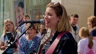 ‘Sam Smith On The Street’ - Crowd Were Speechless - Lay me down | Allie Sherlock Cover