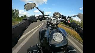 Yamaha FZ6N Wheelie