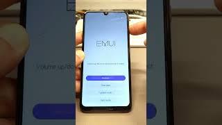 How to Hard reset Huawei P Smart 2019 (POT-LX1). Delete pin, pattern, password lock.