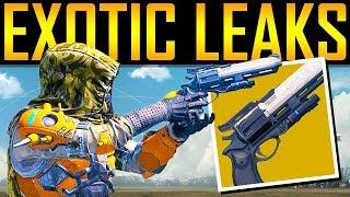 Destiny 2 - HUGE NEWS UPDATE! Exotic Leaks! Season 7!