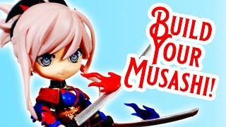 Fate/GO Miyamoto Musashi Petitrits Model Kit Review by Bandai
