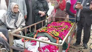 Afzal Ahmad ka Akhri Deedar! #funeral