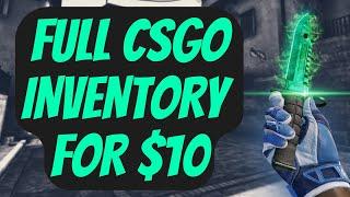 FULL CS:GO SKINS LOADOUT UNDER $10! (Best Cheap CSGO Skins 2023)