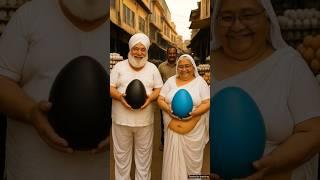 Grandma gives fish lots of cola drinks but grandfather doesn't give any fish #ai #facts #ytshorts