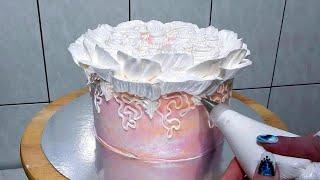 ТОРТ для МАМЫ, УКРАШЕНИЕ ТОРТА КРЕМОМ БЗК от SWEET BEAUTY СЛАДКАЯ КРАСОТА ,Cake Decoration