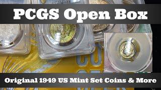 PCGS Open Box - Original 1949 US Mint Set Coins & More