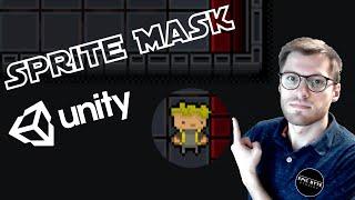 UNITY SPRITE MASK TUTORIAL - See character behind walls