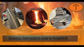 Gloria Webber on Temperform's Damascus Steel products