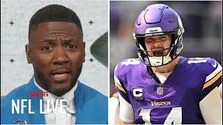 NFL LIVE | Vikings look SUPER BOWL BOUND with MVP Sam Darnold! - Ryan Clark on Vikings move to 4-0