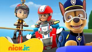 PAW Patrol Bike Rescues and Adventures!  10 Minutes | Nick Jr.