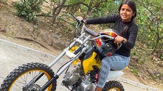 Riya ki dirt bike book kardi  unexpected