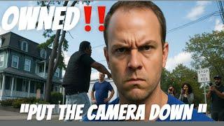1ST AMENDMENT AUDIT REACTION- WHY DONT YOU PUT THE CAMERA DOWN‼️ **EPIC FAIL**