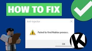 How To Fix KRNL Error "Failed to find Roblox process" - krnl injector error - Part 2