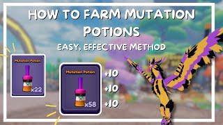 How to farm lots of MUTATION POTIONS! | Dragon Adventures Roblox