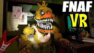 VR ANIMATRONICS SCARE THE SECURITY GUARD OCULUS QUEST 3 IN Garry's Mod GMOD FNAF COOP