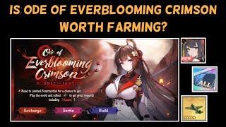 Is Ode of Everblooming Crimson Worth Farming? | Azur Lane