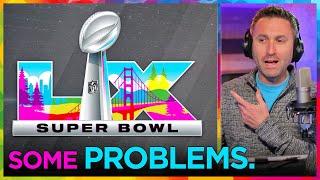 My issues with the Super Bowl LX logo