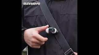 Sunnylife 360° Rotation Backpack Clip Mount for Insta360 GO 3S, GO 3 - Action Camera Clamp G3S-J896