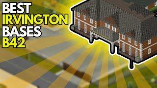 I Visited the PERFECT Bases in Irvington City! (Project Zomboid Build 42)