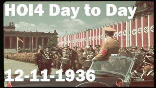 HOI4 Germany Day-by-Day 12-11-1936