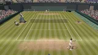 Carlos Alcaraz VS Novak Djokovic | WIMBLEDON | Full Ace Tennis Simulator | Gameplay