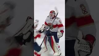 Bobrovsky Gets Tackled After 4OT Win 