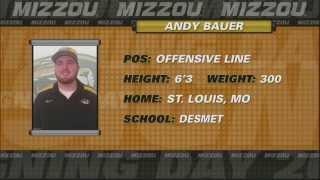 #MizzouMade:  Andy Bauer