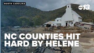 Mitchell, Yancey counties continue Helene recovery