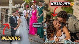 Burak Berkay Akgül Wedding with Özgü Kaya & Kissed her  ~ What about Ozge Yagiz 