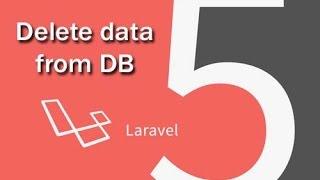 how to delete data in laravel tutorial