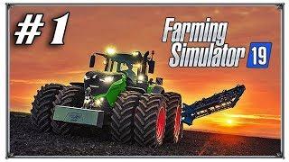 Farming Simulator 2019// Неудержимые фермеры// день # 1