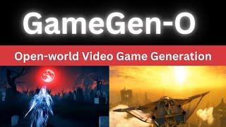 GameGen-O:  Open-world Video Game Generation