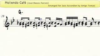 Moliendo Café - Jazz Accordion Sheet music