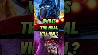 WHO IS THE REAL VILLAIN ? #edformers #transformers