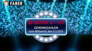 FABER Lotto · Lotto-Gewinnzahlen vom Mittwoch, den 05.03.2025