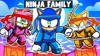 Having a NINJA SONIC FAMILY in Roblox!