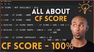 How to improve low CF Score ? Chegg India CF Score #CheggIndia