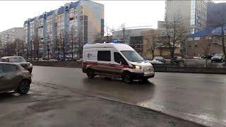 Russian Ambulance Responding With Hi-Lo Siren