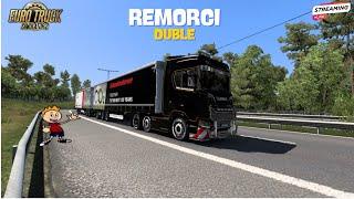 LIVECURSA CU REMORCI DUBLE DIN DLC-UL KASSBOHRER TRAILER 