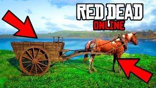 ВЕЩИ, которые ТЫ обязан знать о повозке в Red Dead Online!