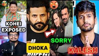 Huge Controversy, Rajat Pawar Exposed | Ajaz Khan Arrest | Namaste Kohei vs Glowkus #youtubersnews