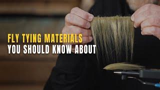 3 New Fly Tying Materials You Should Know About