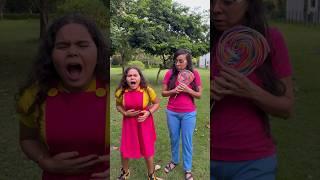 Very cute little girl ️ #funnymoments #funny #mood #comedy #collor #nature #lollipop #shorts