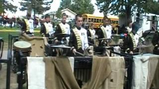 LSHS Drumline  Frontline warmup 1