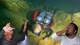 Divers React to extremely dangerous untrained cave divers